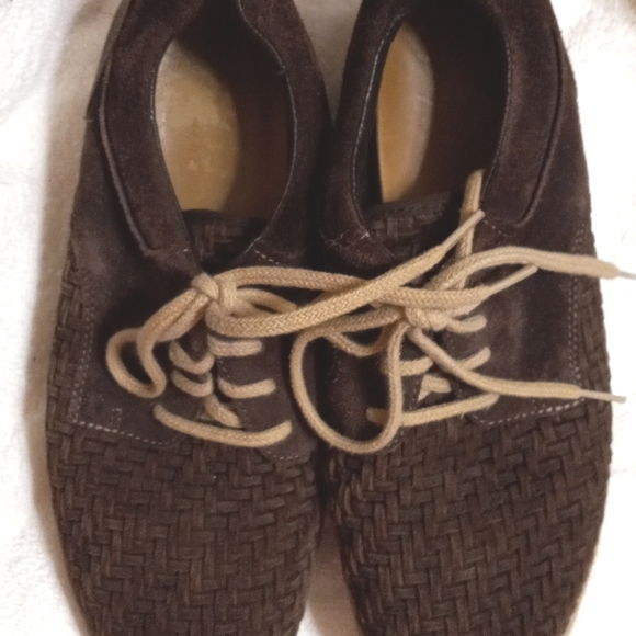 UGG Lace-Up Shoes ENERG Treadlite Brown Suede Sz 11 - Picture 7 of 15